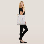 Tote Bag Motif sans couture Terrazzo Speckle (Sur le modèle)