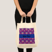 Tote Bag Motif sans joint avec arc-en-ciel (Devant (produit))
