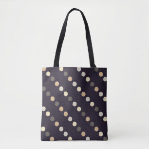 Tote Bag Motif sans soudure à point Polka. La texture cribl