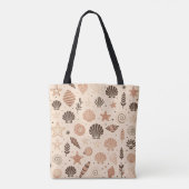Tote Bag Motif Seashell (Dos)