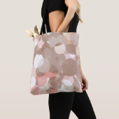 Tote Bag Motif simple - cercles (De près)
