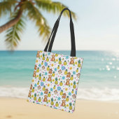 Tote Bag Motif Singe en Affaire