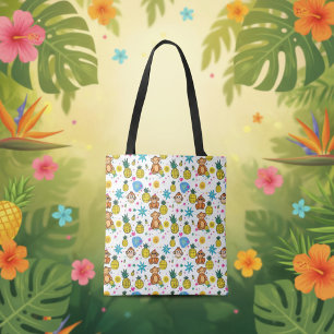Tote Bag Motif Singe en Affaire