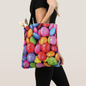 Tote Bag Motif Skittles (De près)