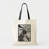 Tote Bag Motif Soleil Personnalisé  (Devant)