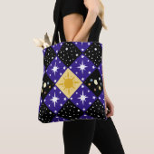 Tote Bag Motif spatial (De près)