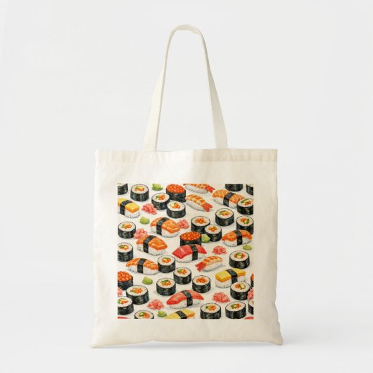 Tote Bag Motif Sushi (Devant)