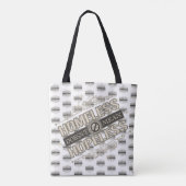Tote Bag Motif texturé HdmH (Dos)