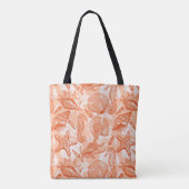 Tote Bag Motif tiré par la main de mer (Dos)