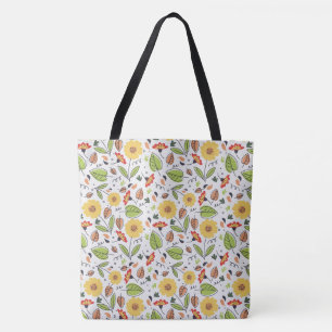 Tote Bag Motif tournesol