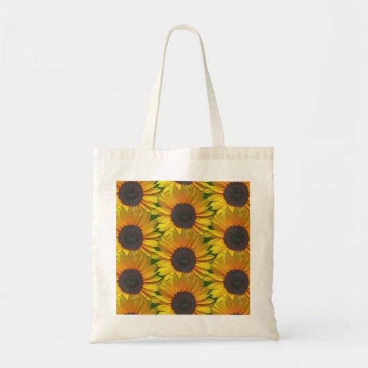 Tote Bag Motif tournesol (Devant)