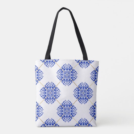 Tote Bag Motif traditionnel espagnol sans couture. Cérami e (Dos)