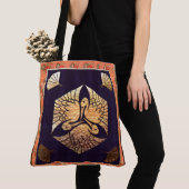 Tote Bag Motif traditionnel japonais du cygne (De près)