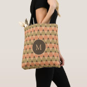 Tote Bag Motif triangles (De près)