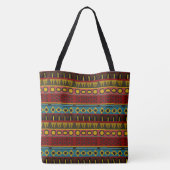 Tote Bag Motif tribal africain (Dos)
