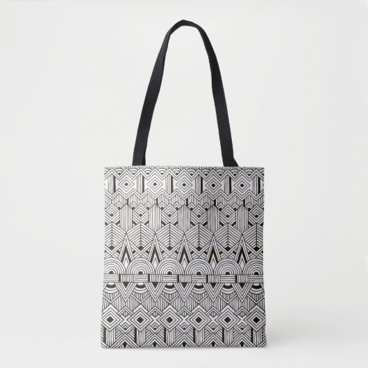 Tote Bag Motif tribal inspiré 2 (Devant)