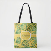 Tote Bag Motif tropical (Devant)