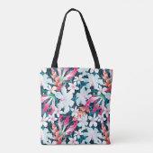 Tote Bag Motif tropical coloré (Dos)
