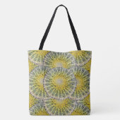 Tote Bag Motif tropical de cactus de sphère (Dos)