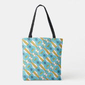 Tote Bag Motif Ukulele vertical (Dos)