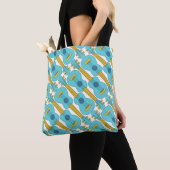 Tote Bag Motif Ukulele vertical (De près)