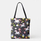 Tote Bag Motif Unicorn (Dos)