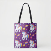 Tote Bag Motif Unicorn Magique Cheval mignon (Devant)