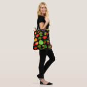 Tote Bag Motif végétal transparent (Sur le modèle)