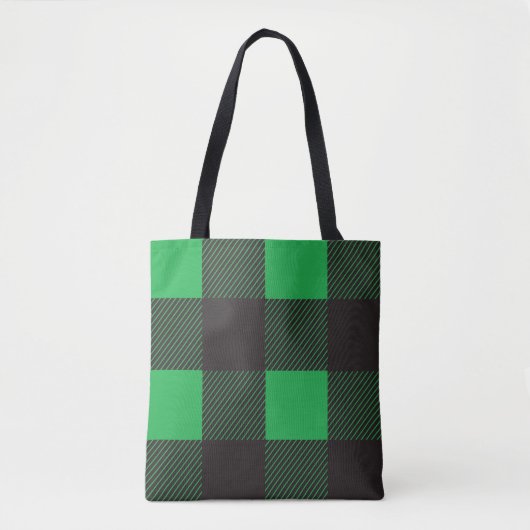 Tote Bag Motif vert (Devant)