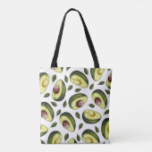 Tote Bag Motif vert d'Avocadoe (Dos)