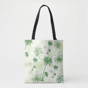 Tote Bag Motif vert de palmier