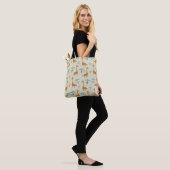 Tote Bag Motif vintage Giraffe. (Sur le modèle)