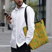 Tote Bag Motif Wild Cactus