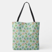 Tote Bag Motif Wild Cactus (Dos)