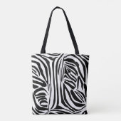 Tote Bag Motif zèbre (Dos)