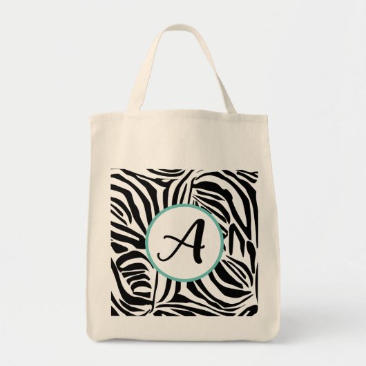 Tote Bag Motif Zèbre (Devant)