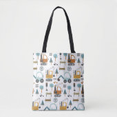 Tote Bag Motifs de construction (Devant)