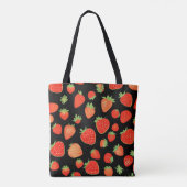 Tote Bag Motifs de fraises (Dos)