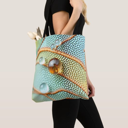 Tote Bag Motifs de l'aile Dewlit (De près)