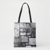 Tote Bag Motifs de maçonnerie - Mur de jardin 1 (Devant)