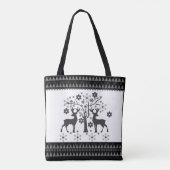 Tote Bag Motifs de Noël (Dos)