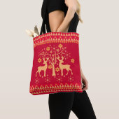 Tote Bag Motifs de Noël (De près)