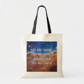 Tote Bag Motivation Espace Inspirant (Devant)
