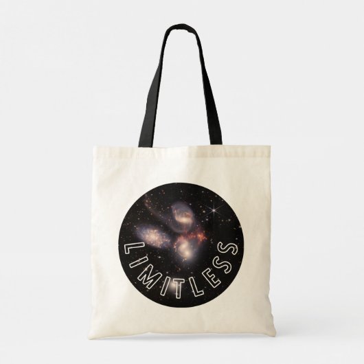 Tote Bag Motivation extra-spatiale inspirante (Dos)