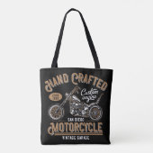 Tote Bag Moto artisanale (Dos)