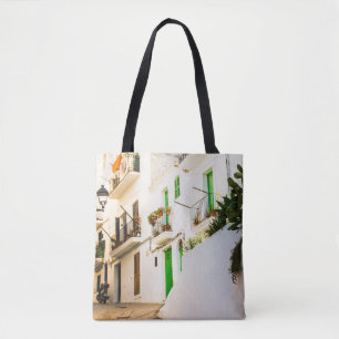 TOTE BAG MOTO NOIR PRÈS DU BÂTIMENT DE MUR BLANC À DAYTI