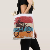 Tote Bag Motocross Enduro motocross rétro Off Road (De près)