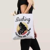 Tote Bag Motoneige - Dévaler la neige (De près)