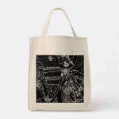Tote Bag Motorcycle 1 gtcna (Dos)