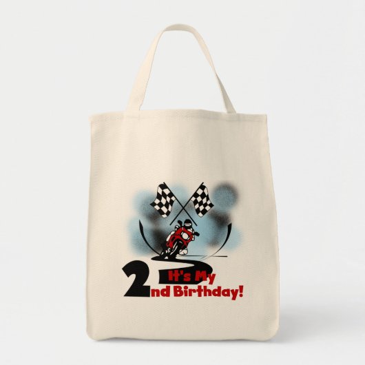 Tote Bag Motorcycle Racing 2e Anniversaire Tshirts et cadea (Devant)
